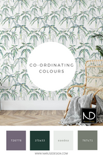 Colour coordinates for tactile connection wallpaper.