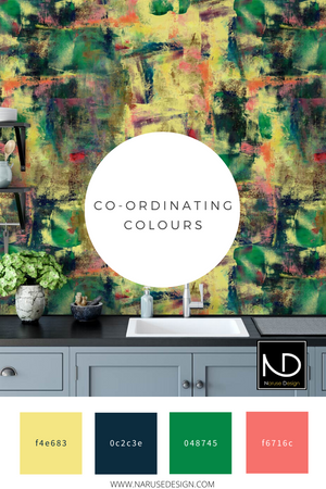 Colour coordinates for wild hearted wallpaper yellow wallpaper.