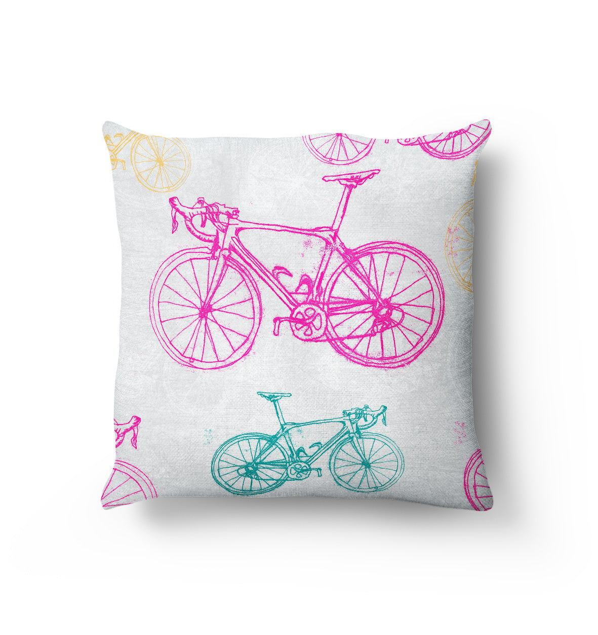Bike Cushion / Vegan-suede/ Handmade in the UK