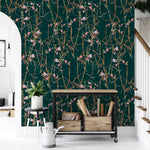 Bloom & Grow- Sakura Wallpaper/ Naruse Design