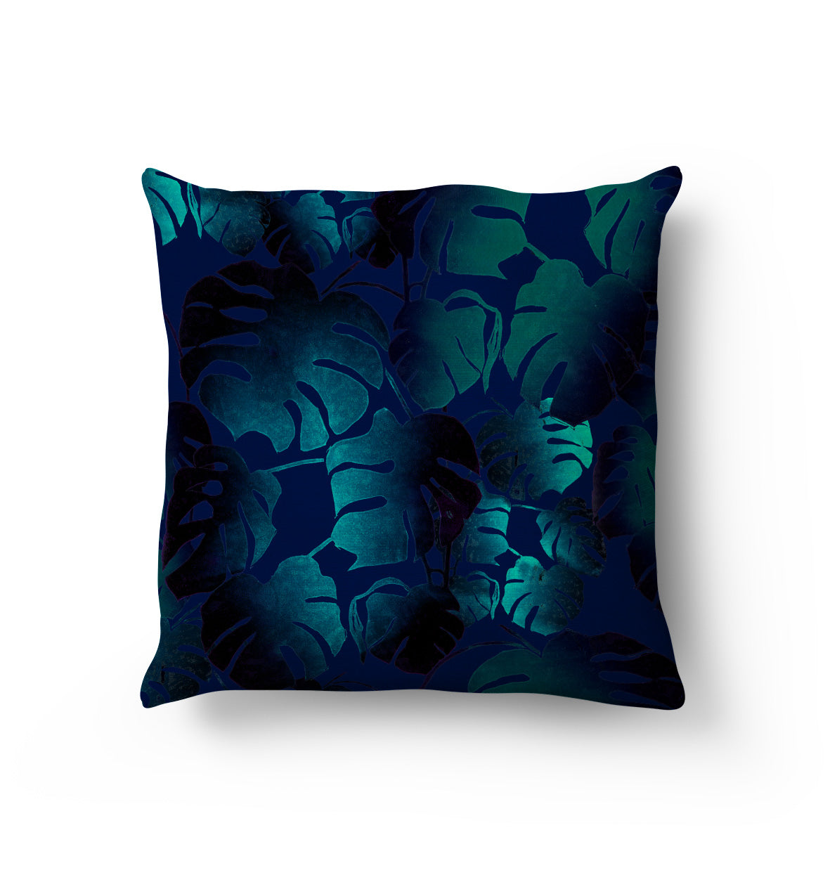 Cheese Plant Cushion / Vegan-suede/ Handmade in the UK