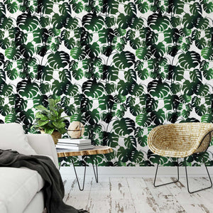 Cheese Plant Wallpaper - Bring the outdoors in with Naruse Design