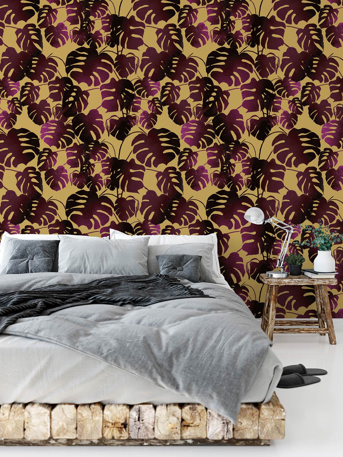 Cheese Plant Wallpaper - Bring the outdoors in with Naruse Design