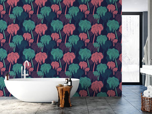 Palm Tree Peace Wallpaper / Naruse Design