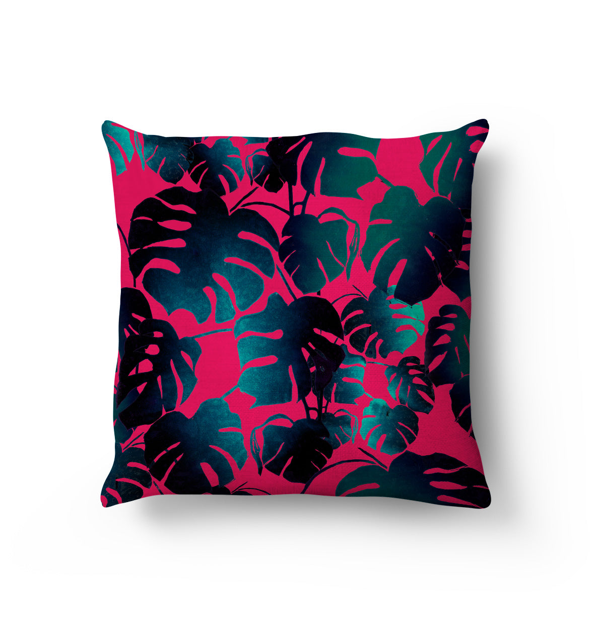 Cheese Plant Cushion / Vegan-suede/ Handmade in the UK