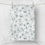 Sakura Minimal Tea Towel - 100% organic cotton