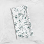 Sakura Minimal Tea Towel - 100% organic cotton