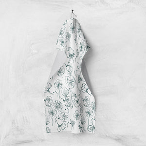 Sakura Minimal Tea Towel - 100% organic cotton