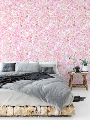 Sakura Mankai - Wallpaper/ Naruse Design