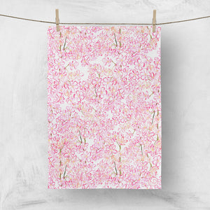 Sakura Mankai Tea Towel - 100% organic cotton