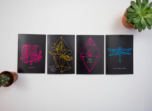 Geometric Designs - Words & Wishes