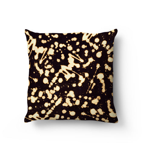 STAR GAZER CUSHION / Vegan-suede/ Handmade in the UK