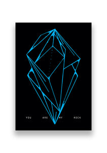 You Are My Rock Card