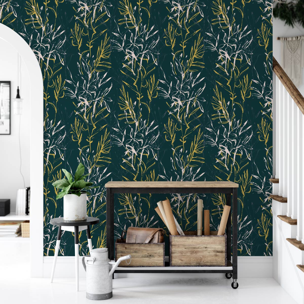 Wild Willow Wallpaper - Bring the outdoors in with Naruse Design