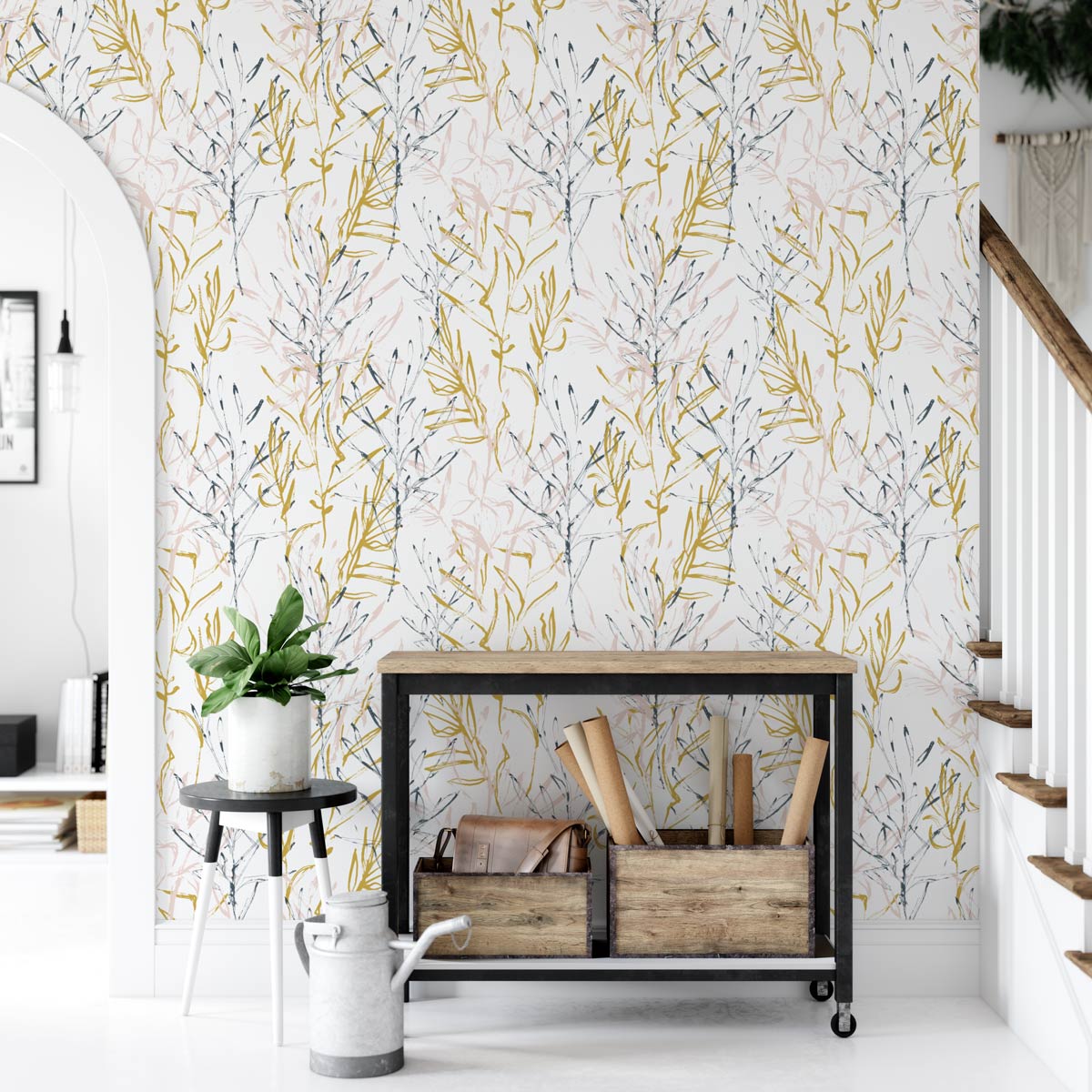 Wild Willow Wallpaper - Bring the outdoors in with Naruse Design